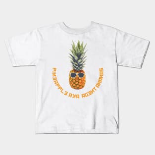 Pineapple aka Ananas Kids T-Shirt